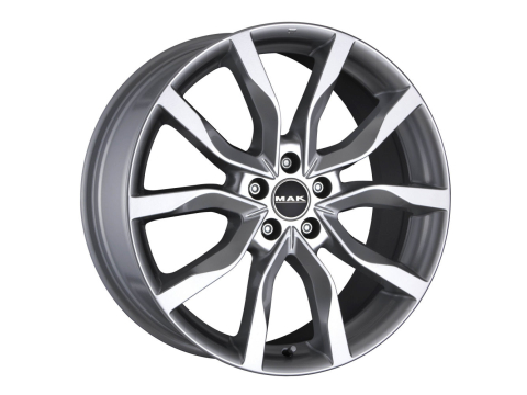 HIGHLANDS 7 17 41 5x110 MAK 65,10 SILVER